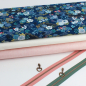 Preview: Designerbaumwollstoff Harmony blue (10 cm)